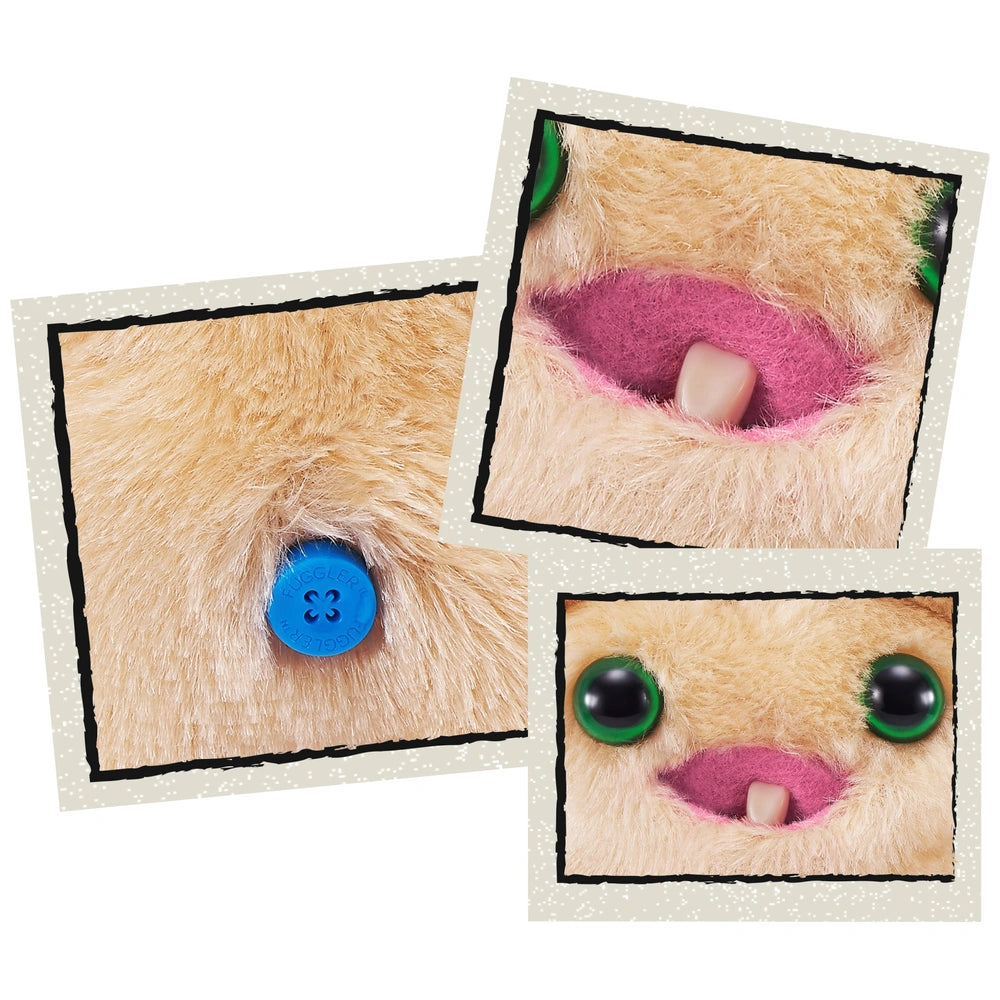 Fug Bear Baby Fugg by Plush Screech Yellow Peluş Oyuncak