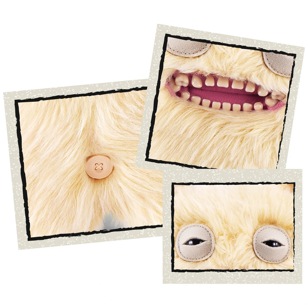 Fug Bear Butt Ugly Plush Pets 22cm Series 1 Mr Buttons Golden Retriever by Peluş Oyuncak