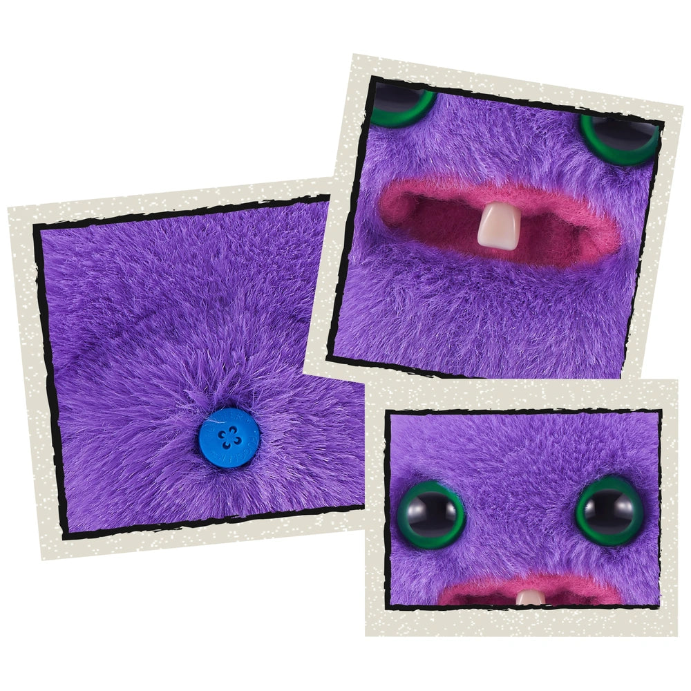 Fug Bear Baby Fugg by Plush Mr Needles Purple Peluş Oyuncak